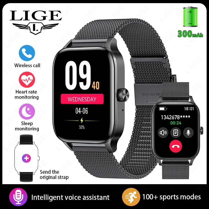 Smart Watch avec Suivi Rythme Cardiaque