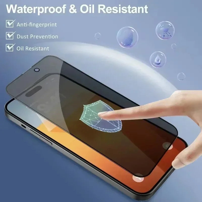 Iphone 14, 5PCS Full Privacy Screen Protector