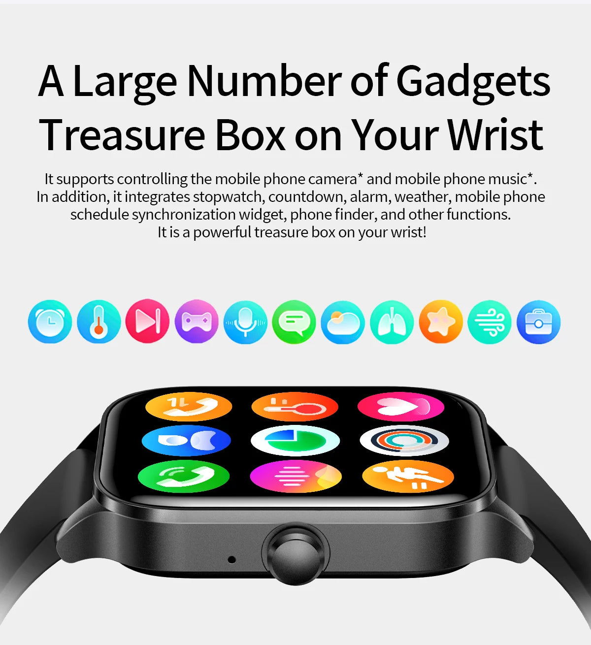 Smart Watch avec Suivi Rythme Cardiaque