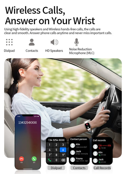Smart Watch avec Suivi Rythme Cardiaque