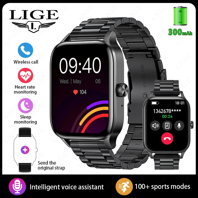 Smart Watch avec Suivi Rythme Cardiaque