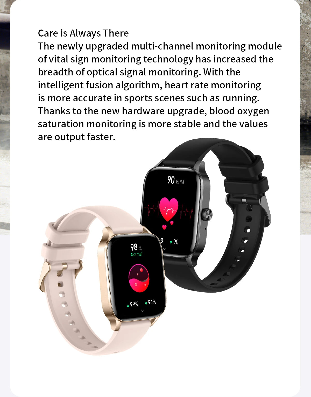 Smart Watch avec Suivi Rythme Cardiaque
