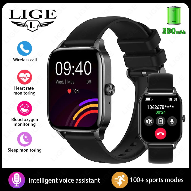 Smart Watch avec Suivi Rythme Cardiaque