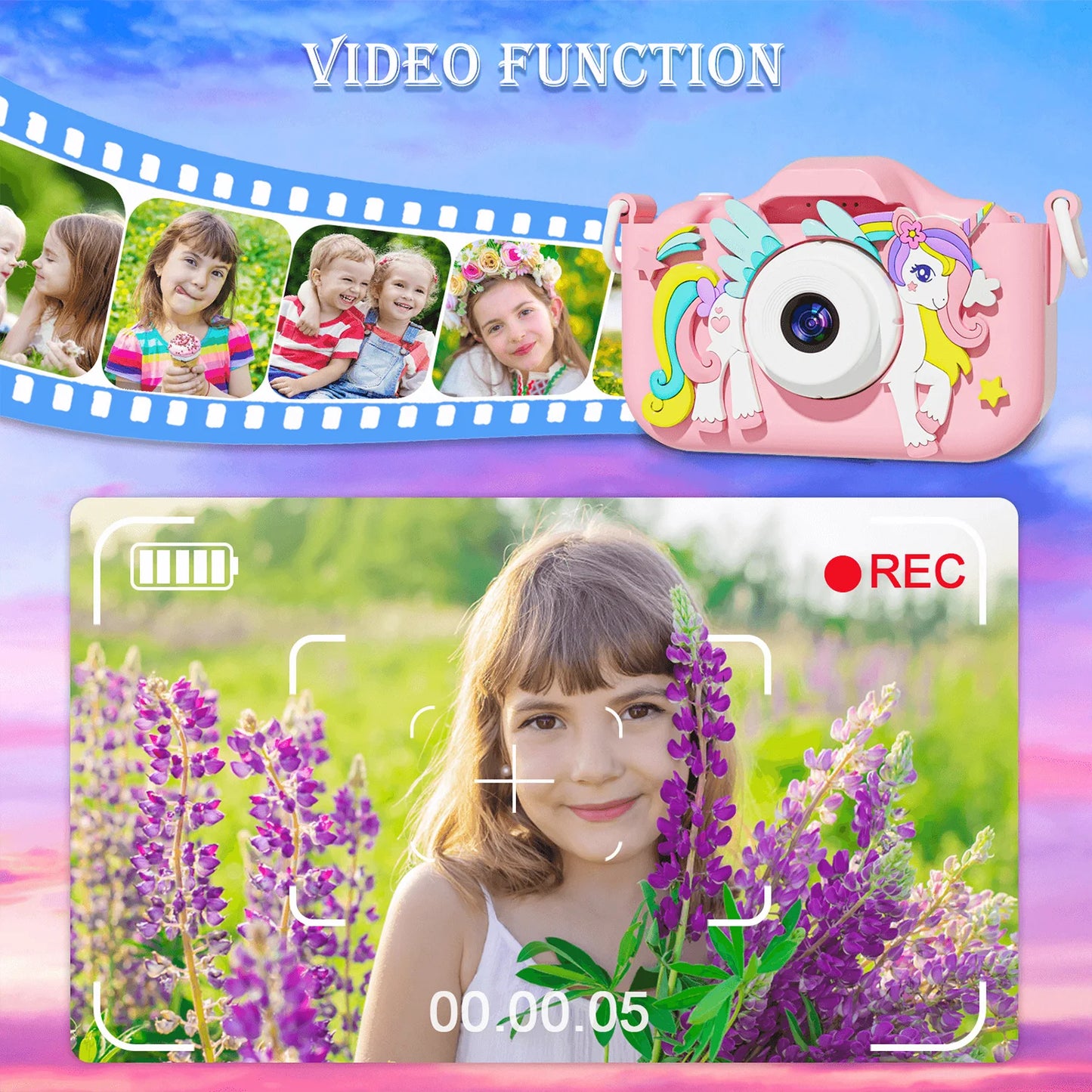 Appareil photo enfant | Kiddy Robust