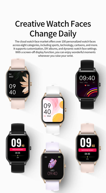 Smart Watch avec Suivi Rythme Cardiaque