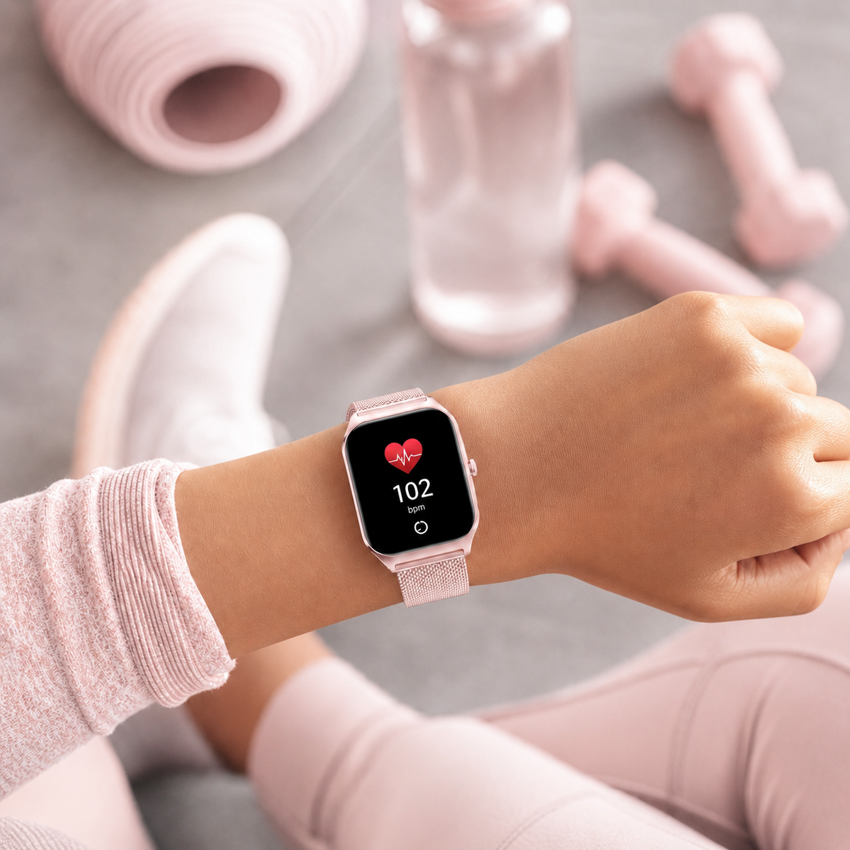 Montre Connectée avec Suivi Rythme Cardiaque Smart fr
