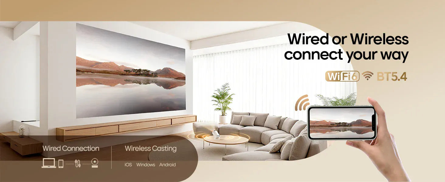mini projecteur wifi Android Windows 