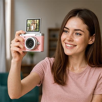 Zarriver Appareil photo compact | Ultra HD Premium