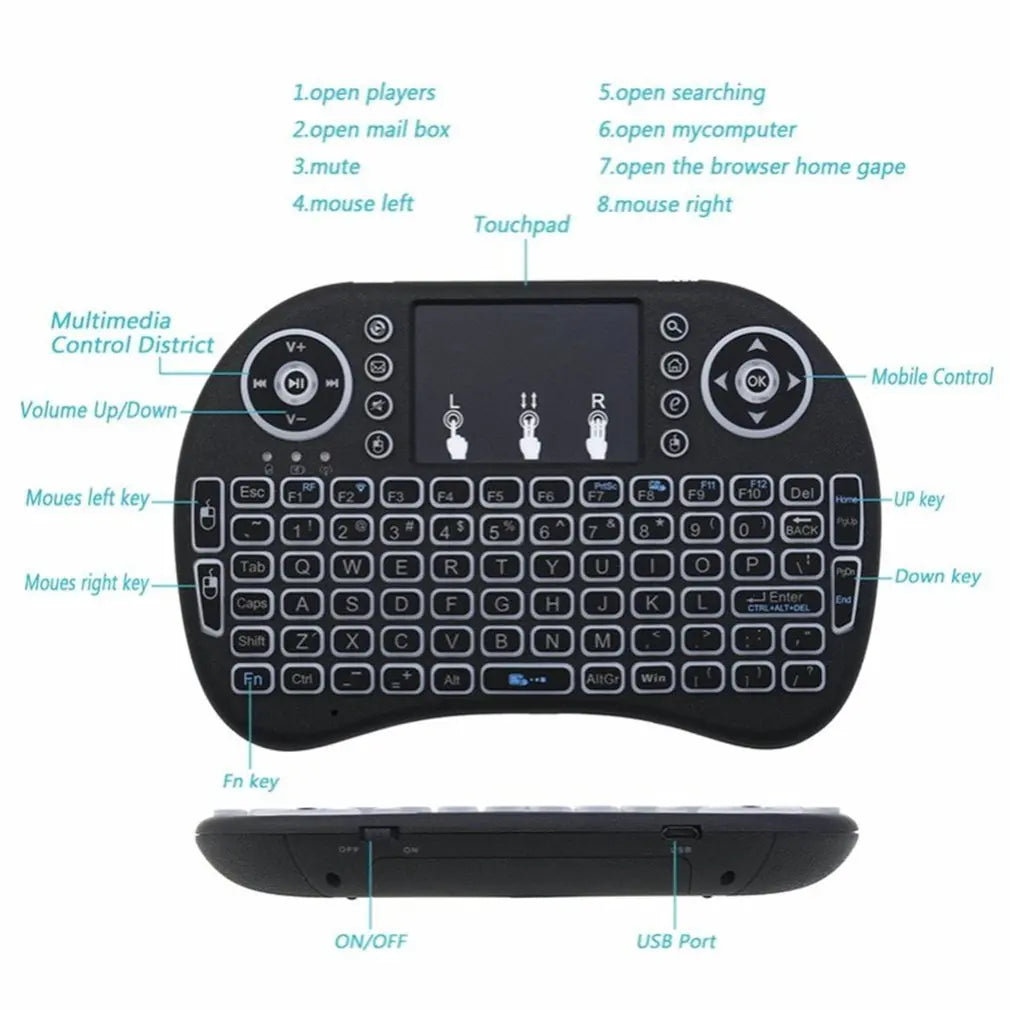 Zarriver Black Mini clavier | Ultra-compact