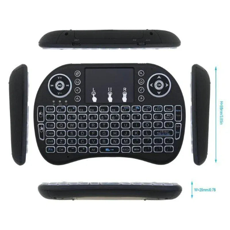 Zarriver Black Mini clavier | Ultra-compact
