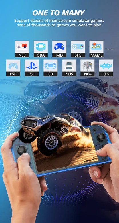 Zarriver Console Portable R50S HD 5.1" Rétro Gaming 2025 | Arcade Pro