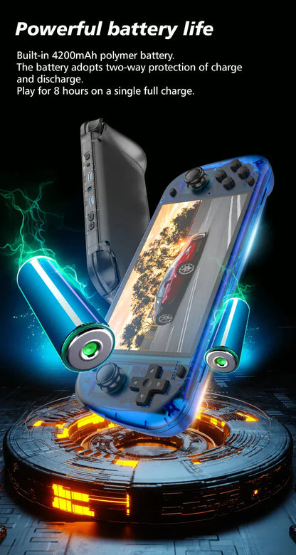 Zarriver Console Portable R50S HD 5.1" Rétro Gaming 2025 | Arcade Pro