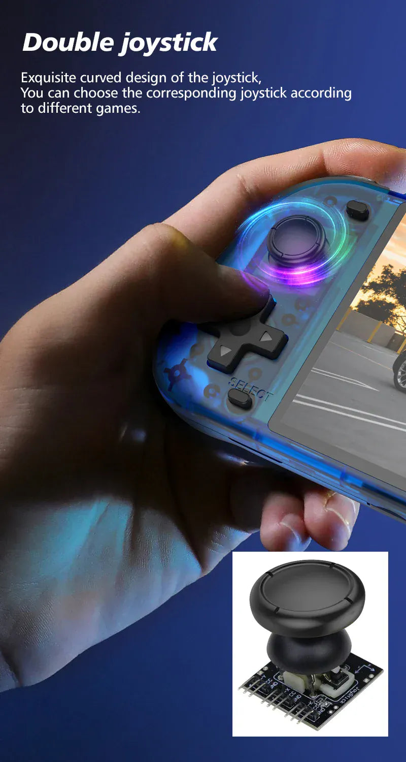 Zarriver Console Portable R50S HD 5.1" Rétro Gaming 2025 | Arcade Pro