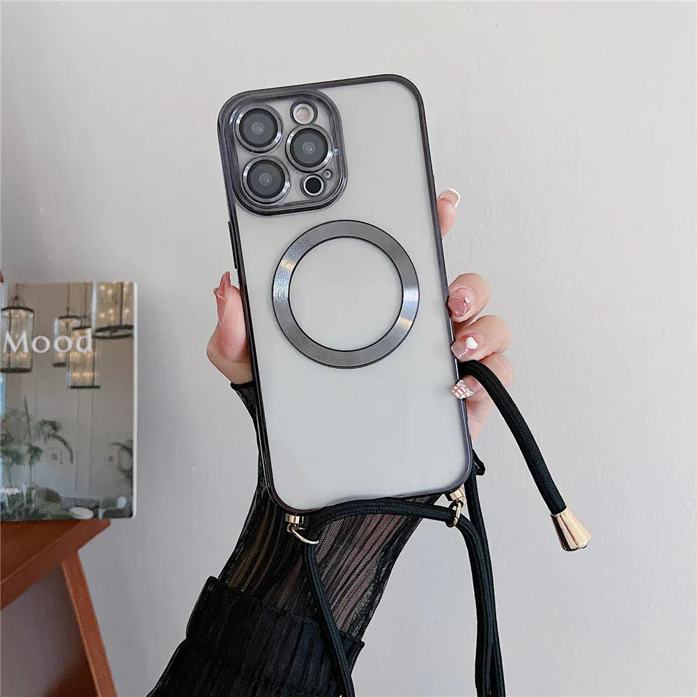 Zarriver Coque transparente iPhone16 et iPhone17 | UltraShield
