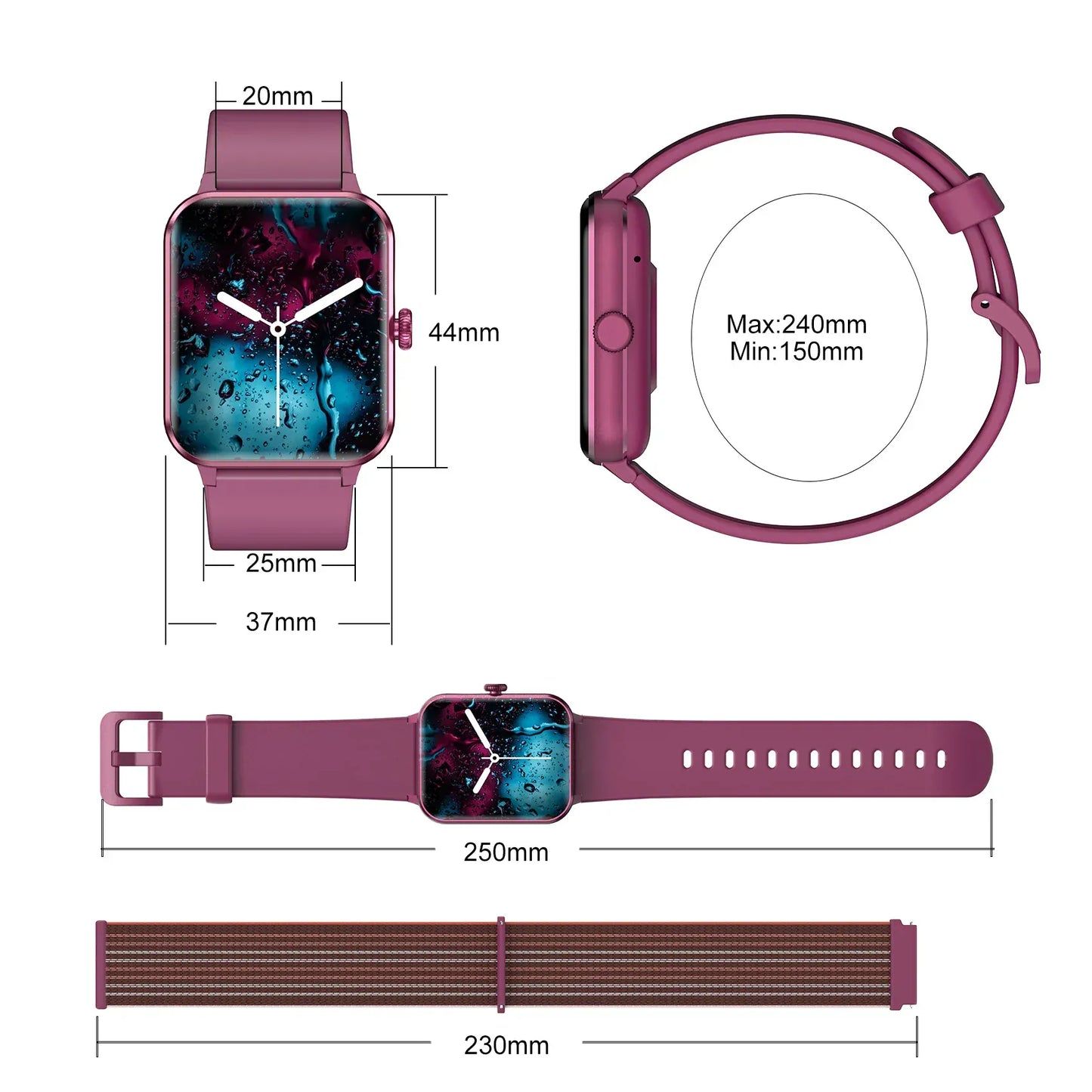 Zarriver Montre connectée Blackview R50 | SportTech