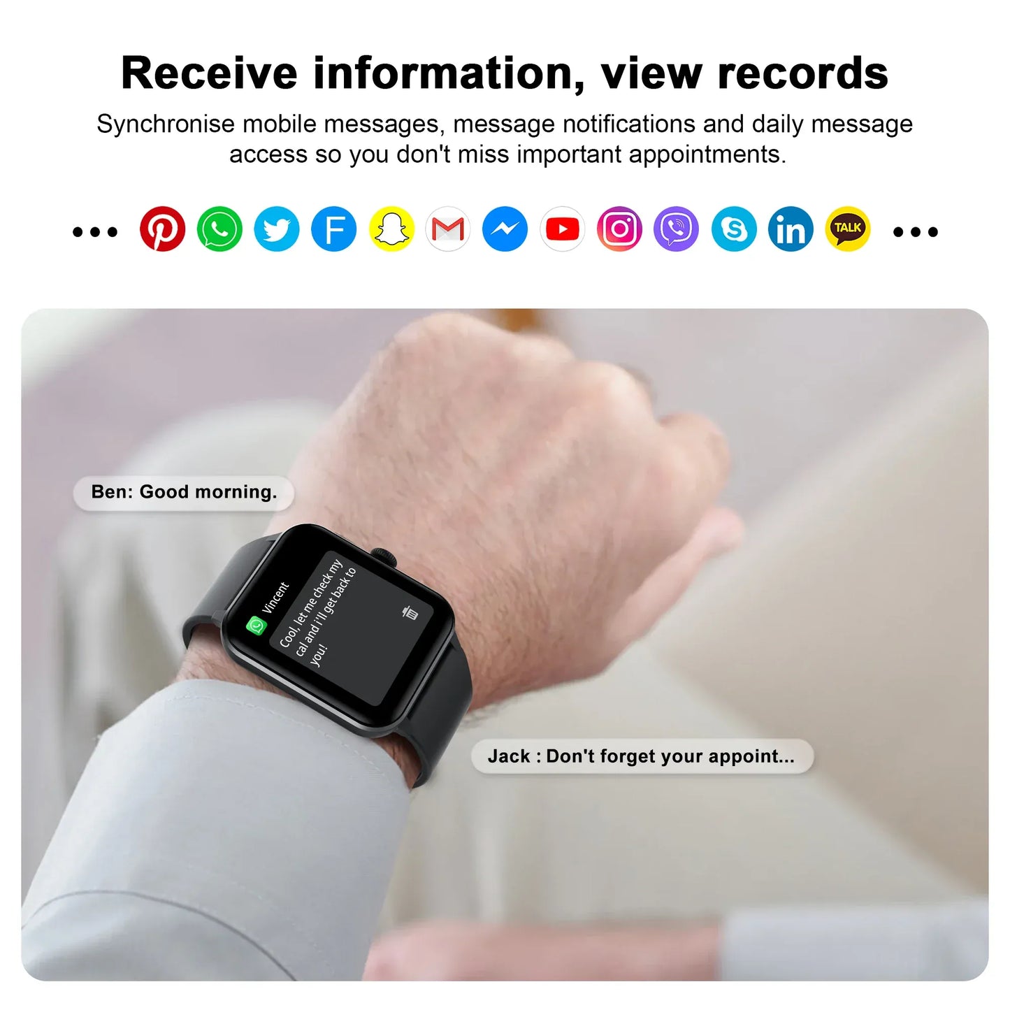 Zarriver Montre connectée Blackview R50 | SportTech