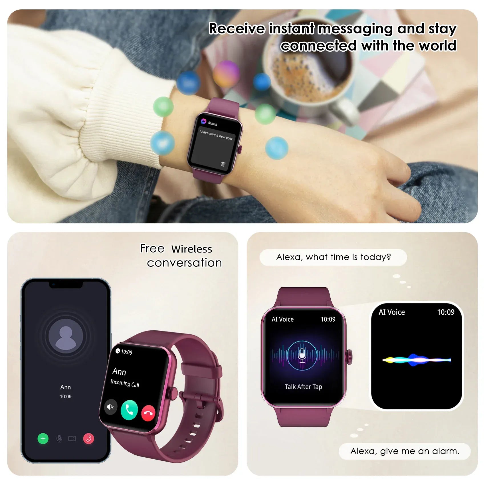 Zarriver Montre connectée Blackview R50 | SportTech