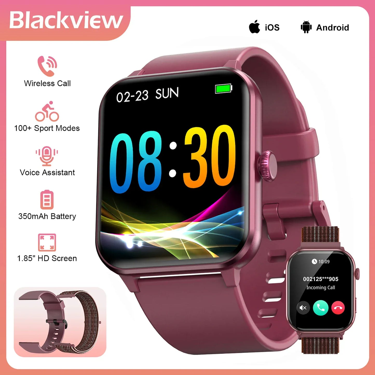 Zarriver Montre connectée Blackview R50 | SportTech