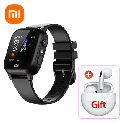 Zarriver Noir et Ecouteur Blanc Montre connectée enfant | KidSecure GPS
