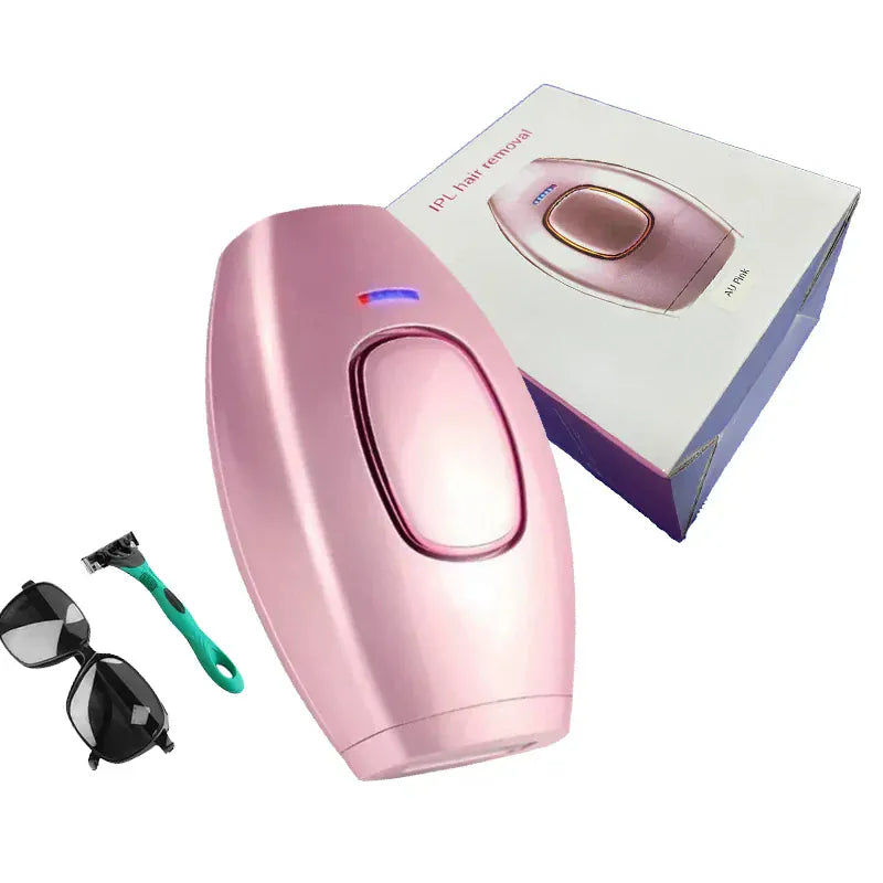 Zarriver Pink / EU Plug Ipl Hair Removal Laser Epilator 999900 Fast Flash Hair Remover Painless Permanent Photoepilator Whole Body Treament For Women