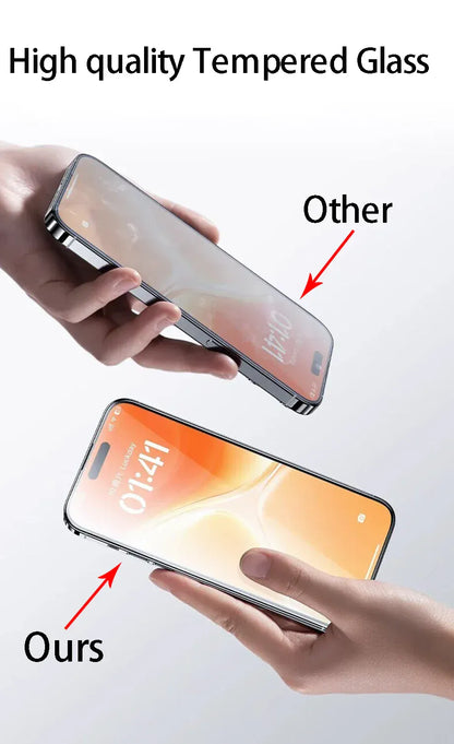 Zarriver Protection d'écran iPhone16 en verre trempé 9H anti-rayures | UltraShield