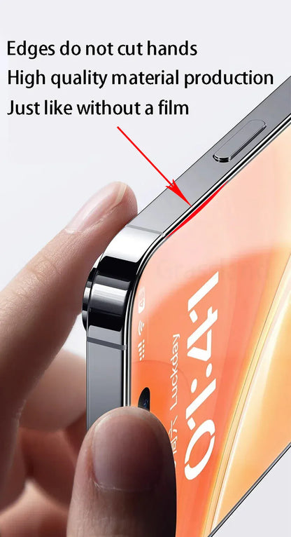 Zarriver Protection d'écran iPhone16 en verre trempé 9H anti-rayures | UltraShield