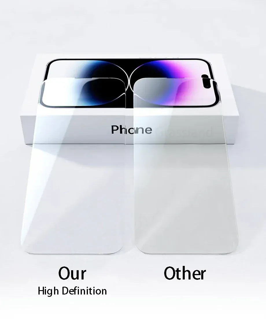 Zarriver Protection d'écran iPhone16 en verre trempé 9H anti-rayures | UltraShield