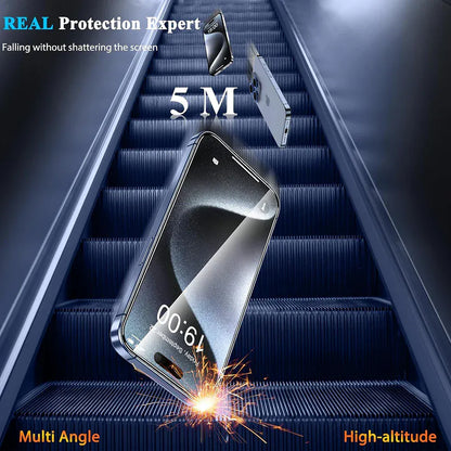 Zarriver Protection d'écran iPhone16 en verre trempé 9H anti-rayures | UltraShield