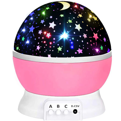 Zarriver Rose Veilleuse Projecteur | Étoile