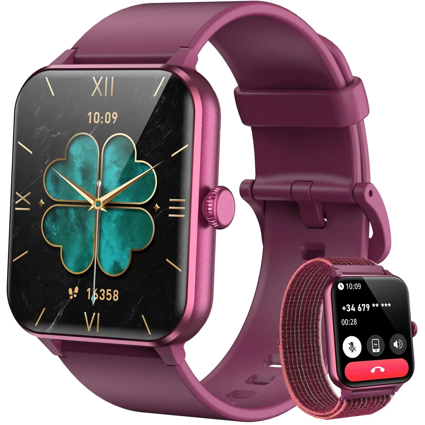 Zarriver Rouge Montre connectée Blackview R50 | SportTech