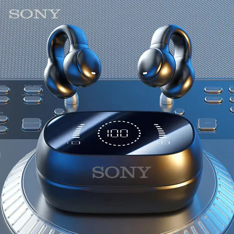 Zarriver Sony Wireless Earbuds Bluetooth Headset Charging Noise Reduction Earphones Bone Conduction Headphones Cable Sport With Mic free
