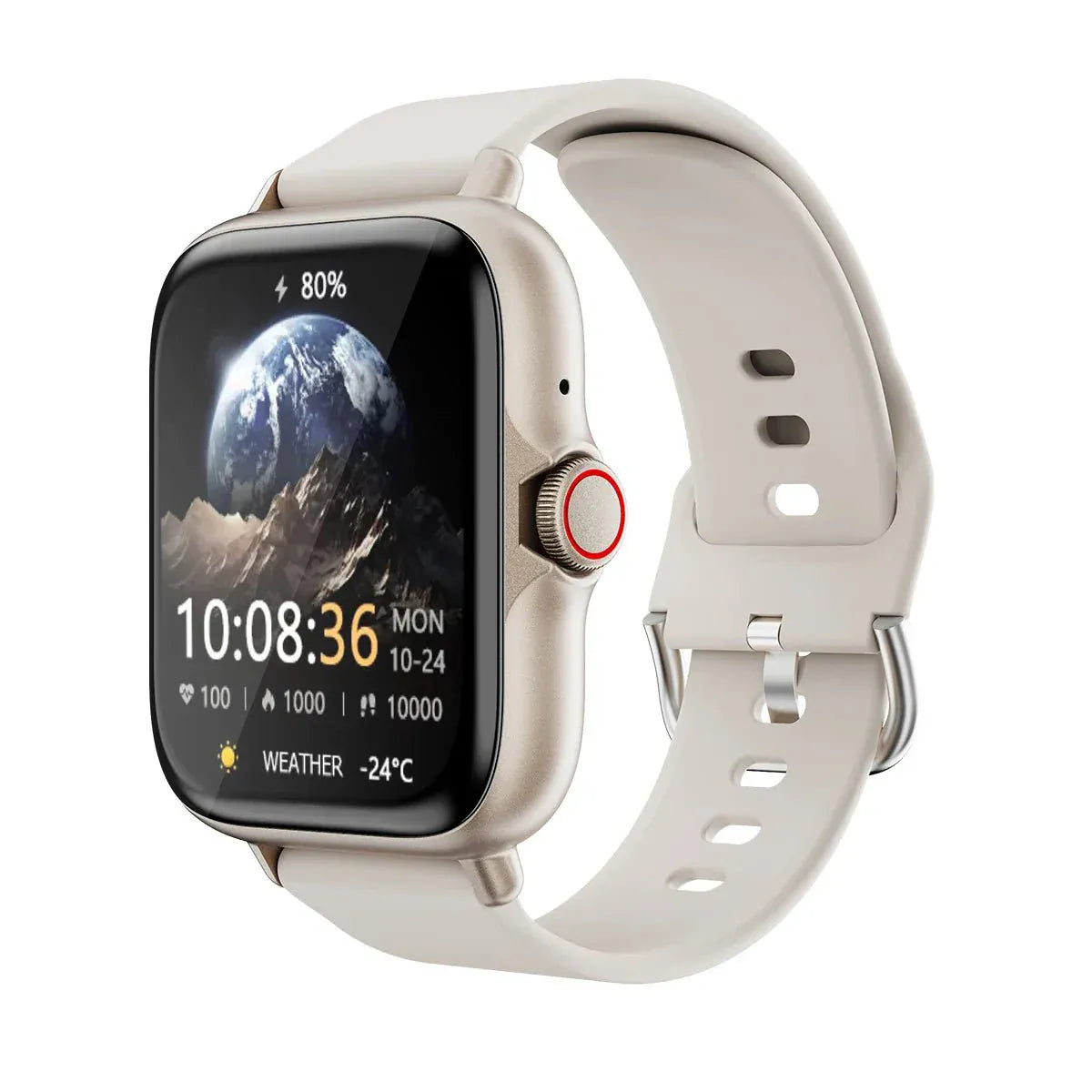 Zarriver Starlight TimeScope™ Montre intelligente pour homme et femme, iPhone et Android