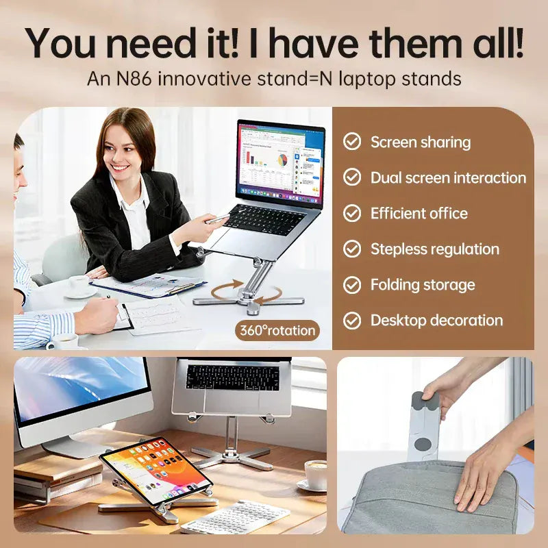 Zarriver Support ordinateur portable | Ergonomie