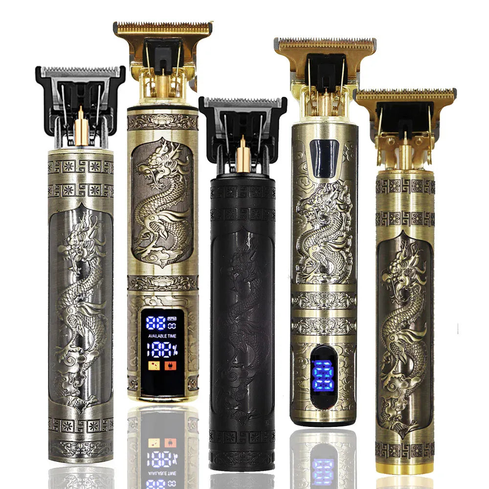 Zarriver T9 Hair Clipper Repair Beard Shaving Body Hair Trimmer Clippers Electric Machine Men Haircut Machine 0mm Barber Shaver