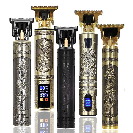 Zarriver T9 Hair Clipper Repair Beard Shaving Body Hair Trimmer Clippers Electric Machine Men Haircut Machine 0mm Barber Shaver