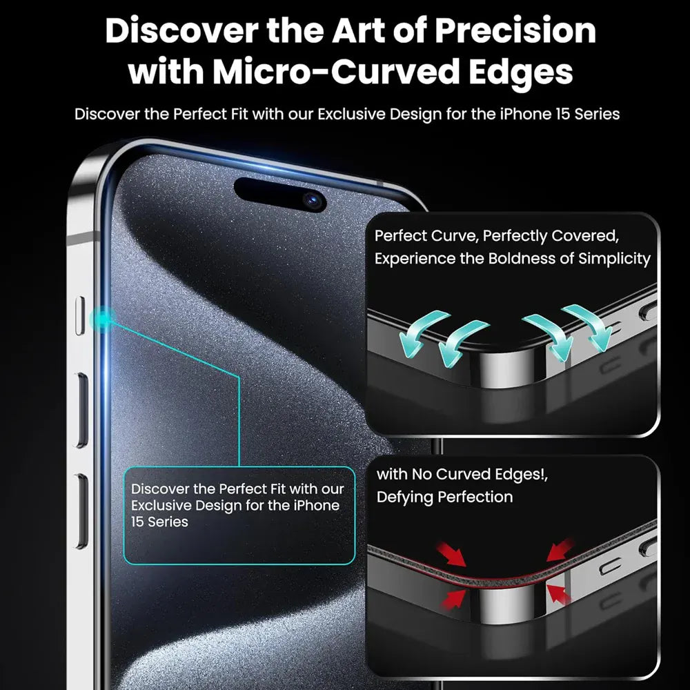 Zarriver Verre Trempé pour iPhone17 avec Protecteur Caméra | ShieldPro