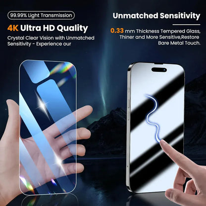 Zarriver Verre Trempé pour iPhone17 avec Protecteur Caméra | ShieldPro