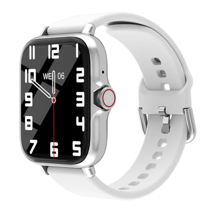 Zarriver WHITE TimeScope™ Montre intelligente pour homme et femme, iPhone et Android