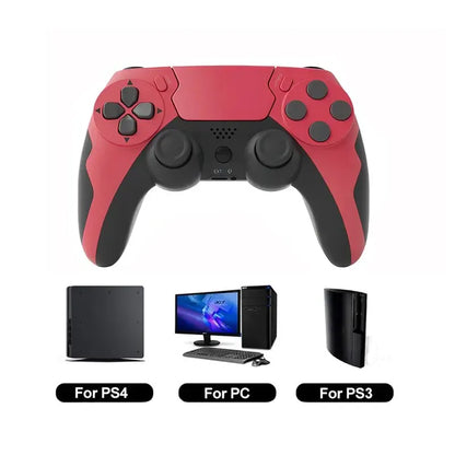 Zarriver Wine Red Black Manette de jeu USB avec double vibration pour Xbox 360 et PC Windows